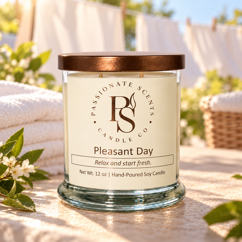 Pleasant Day Soy Candle